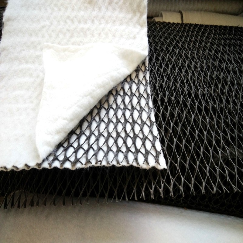 Flexible copper tailing drainage net